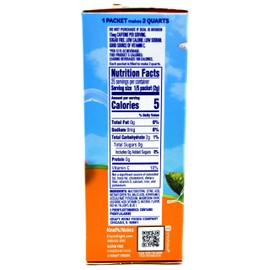 Crystal Light Peach Mango Green Tea Drink Mix, 10-Quart Box (Pack of 7)