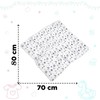Baby Safe Muslin Cloths for Baby 80x70 cm 100% Organic