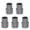 TOP-VIGOR 5Pcs PVC DWV Reducing Coupling, 20mm x 25mm Socket