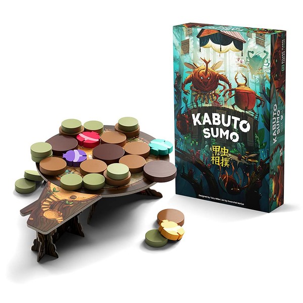 Kabuto Sumo - Board Game - 2 to 4 Players - 15-20 Minutes Play Time