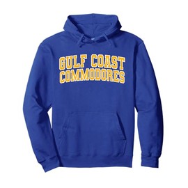 Gulf Coast State College Commodores Apparel Sports Fan Pullover Hoodie