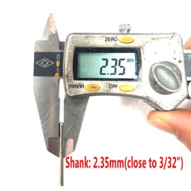 ILOVETOOL 0.4mm Stone Carving Bits Diamond Drill Bits Tools for Jewelry Making Gem Stone Pack of 30Pcs