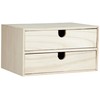 Artemio 14002157 Wooden Drawer Cabinet, Beige, 24 x 16 x