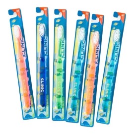 Clinic Kit De 6 Cepillos Dentales Suaves Infantiles No. 30