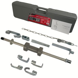 ATE Pro. Tools - Heavy Duty Slide Hammer Dent Puller Set, 13LB Universal Slide Hammer Auto Body and Truck Repair Tool, Multi-use Dent Repair Tool for Cars, Trucks, and More - 18pc Set w/case