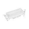 iplusmile Plastic Desk Drawer Organizers 3pcs Stackable Drawer Organizers Bins