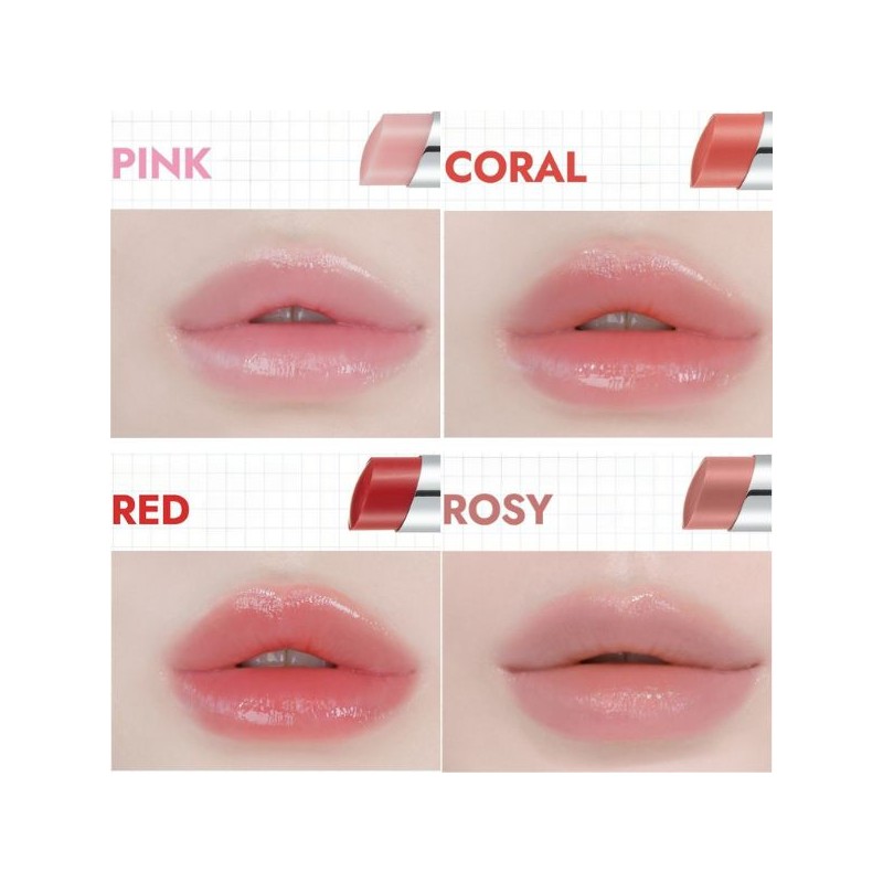 DR.BELMEUR Advanced Cica Touch Lip Balm 5.5g, Color:04 Rosy
