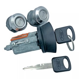 Ford 2001 Ford F250, F350 SuperDuty - Ignition Cylinder & 2 Door Locks w/ 2 Ford Keys