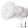 Nicemiya 2 Pack Upgraded Steam Mop Brush Pads for Shark