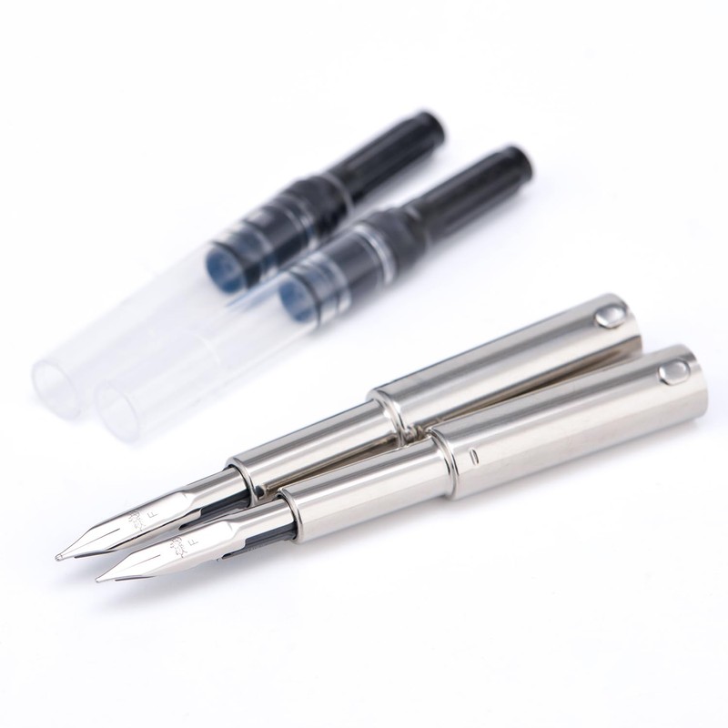 2 PCS Jinhao 10 Fountain Pen Fine Nib Section for