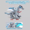 EGTMA Dragon De Juguete Con Sonido Luces Articulado
