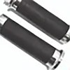 2PCS Motorcycle Throttle Handle Comfortable Grasp Slip Resistant Shockproof Handlebar