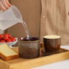 Weigeqi Butter Jar, French-Style Butter Dish with Lid, with Water
