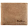Red Baron Men´s wallet purse genuine cow leather brown exclusive