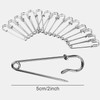 Large Safety Pins For Clothes 15pcs 2 Inch (50mm) Heavy