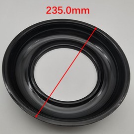 Canyoyi Appliance Burner Bowl Compatible with Viking Range Oven and Stove Models Open Burner Bowls PA030002BK 810768 9.23 Inch Black CVDSC305AFTER12-01-06 CVDSC485-6G EVGIC485 25-324