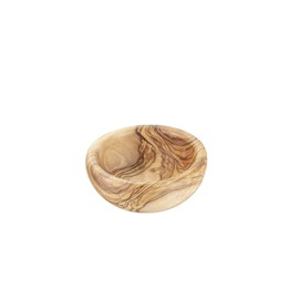 APS Olive Bowl Diameter 10 cm Height 4 cm Olive Wood 0.1 Litre (Each part is unique. Colour and grain may vary)