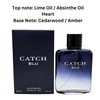 Catch Men and Catch Blu Cologne Combo Set, Eau De