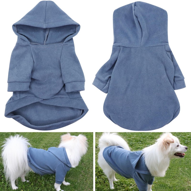HuaLiSiJi Christmas Dog Hoodie, Warm and Lightweight, Soft Texture, Easy