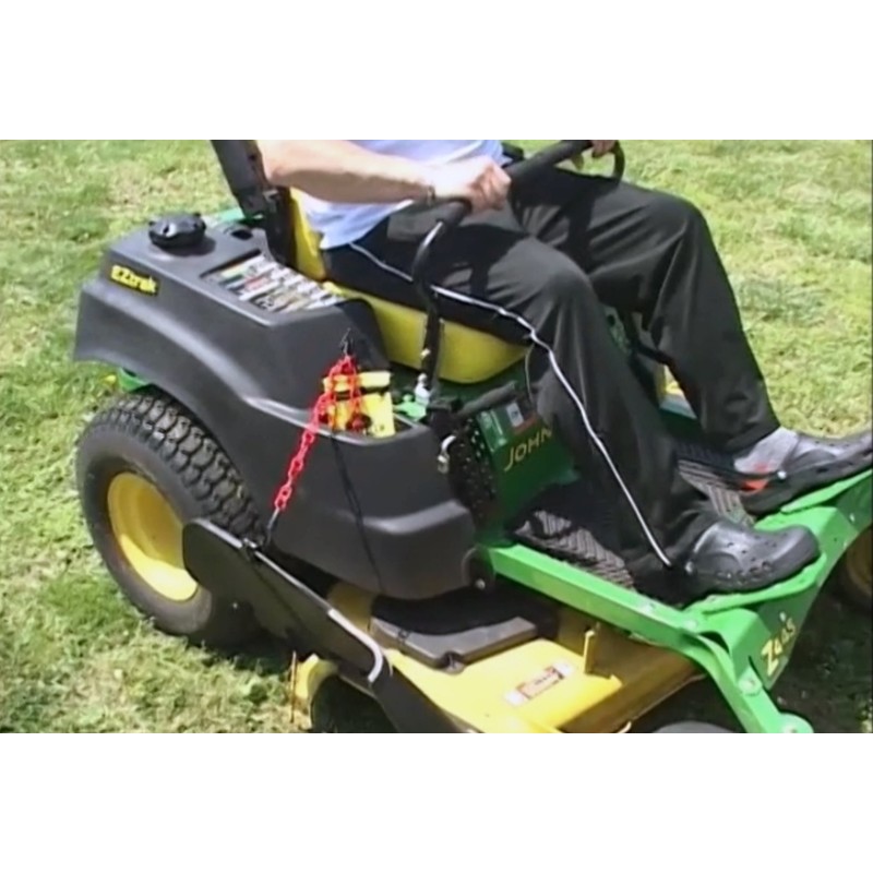 Riding Lawn Mower Chute Guard Adjuster LINXGUARD