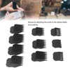 10pcs Hair Clipper Guide Comb Universal Clear Number Guide Comb