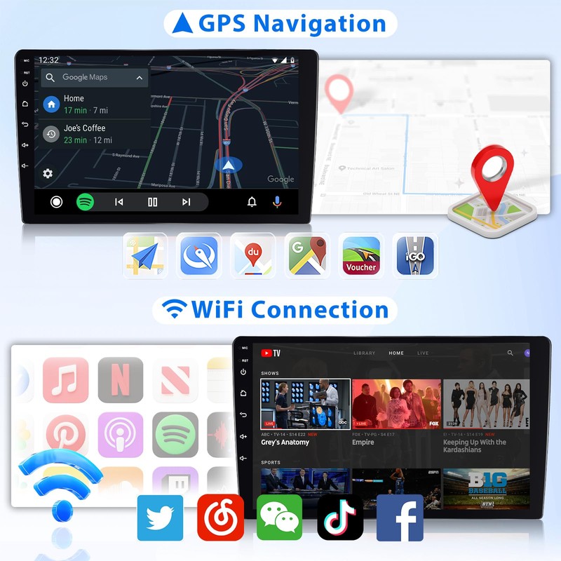 2G+64G Android 15 Car Stereo for Toyota Camry 2012 2013