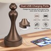 Seealle Touch Lamps for Nightstand - Bedside Lamps Set of