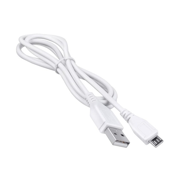kybate 5ft White Micro USB Charging Power Cable Cord for