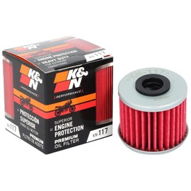 K&N KN-117 Filtro de Aceite para Motocicleta para Modelos Honda Seleccionados