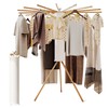 BOQORAD Tripod Clothes Drying Rack Foldable,Floor Standing Drying Rack Clothing,(16