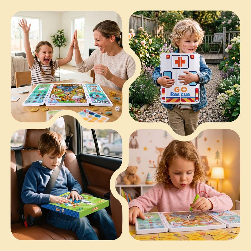 Operate Electronic Board Game for Kids