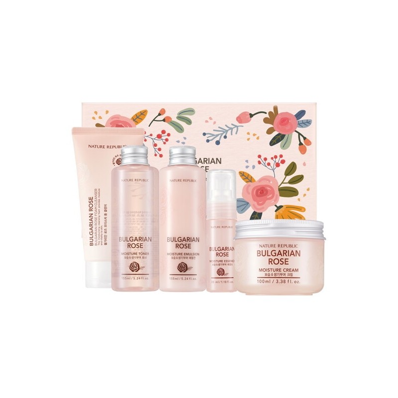 Nature Republic Bulgarian Rose Skincare Special Set / 네이처리퍼블릭 불가리안