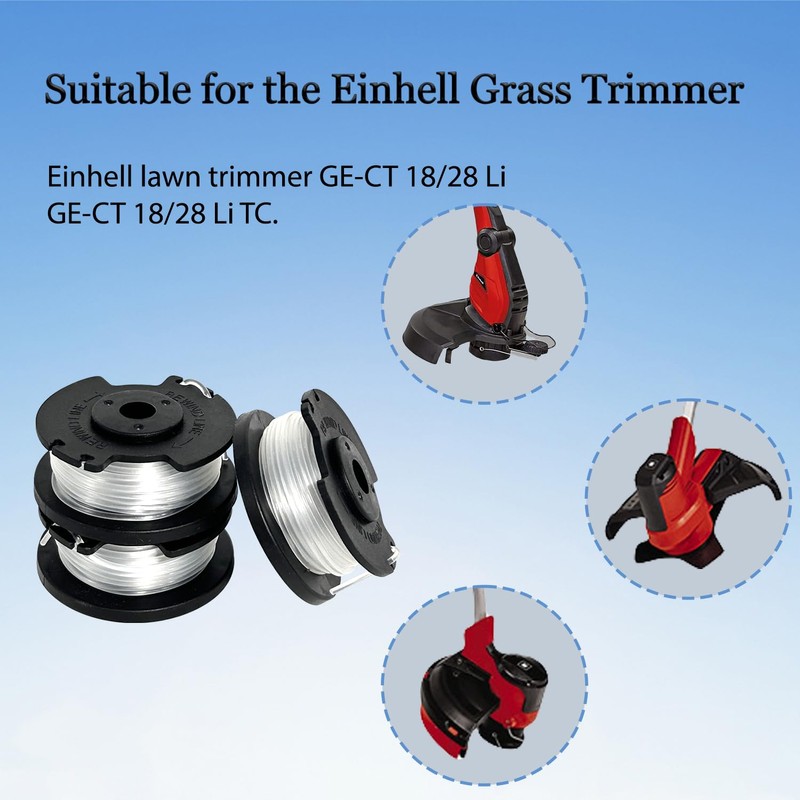Zzunkn Replacement Spool for Einhell GE-CT 18/28 Li and GE-CT