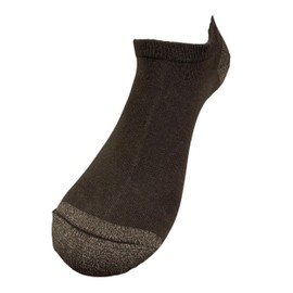 GMAGHECHEN Silver Infused Ankle Running Socks Men Women – Breathable Moisture-Wicking Gym Socks for Workout & Travel, Brown, One Size