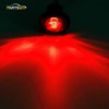 Partsam 10X 3/4" Round Red LED Marker Lights Side Marker