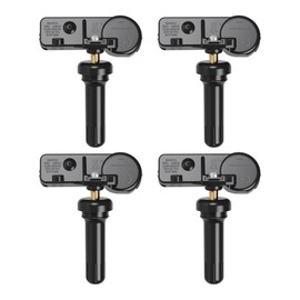 TPMS Sensor Dodge,4 Pack 433MHz Tire Pressure Monitoring System Sensor Compatible with Dodge Jeep Ram OE#56029398AB.68241067AA 68241067AB 56029398AA 68402371AA 68464665AA