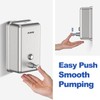 AIKE 37oz Surface Mount Stainless Steel Soap Dispenser for Commercial,Brushed