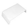 Trapezoidal Dental Desktop Elevated Shelf Acrylic Smoothing Edges Riser Rack