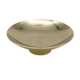 Gold Cup 24 GKP with Decorative Stand, Cherry Blossom, Keepsake Gift, Auspicious Charm, Japanese Traditional Beauty, Crafts, Beautiful, Made in Japan (Diameter 4.9 inches (12.5 cm)