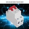 DC Miniature Circuit Breaker 2P Solar PV System 50A DIN