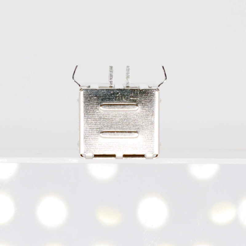 USB Female Type-B Port 4-Pin Right Angle PCB DIP Jack