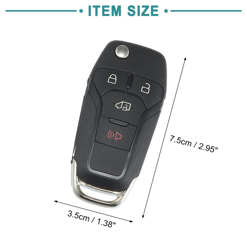 ACROPIX 315MHz Keyless Entry Remote Key Fob Fit for Ford