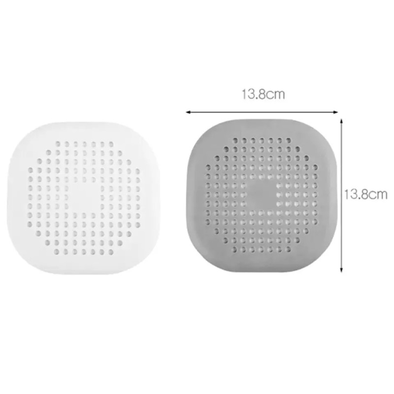 Kitchen 2 pcs Bathroom Kitchen Waste Sink Strainer Hair Filter