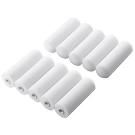 Foam Paint Roller,4" Sponge Mini Refill,High Density Foam Paint Roller Covers for Use on Finest Finishes Flat Surfaces,10-Pack