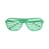Unique Ultra-Colorful Neon Shutter Shade Novelty Glasses - 6"x 6.5"x