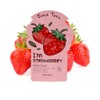 TONYMOLY I'm Strawberry Sheet Mask, Hydrating Face Treatment, Natural Ingredients,