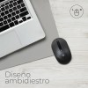 Mouse Techzone Inalámbrico Click Silencioso 1600 Dpi Negro Negro