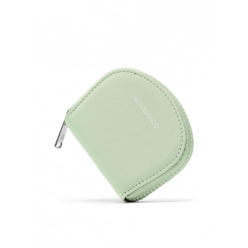 WESTBRONCO Mini Coin Purse for Women, RFID Blocking Accordion Wallet