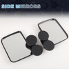 PIT66 Tractor Magnetic Side Mirrors,114LB 2.7” Universal Side Mirrors Compatible
