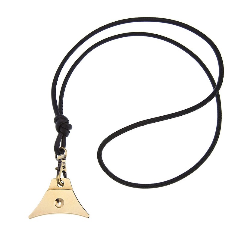 Logan Whistles Supreme Solid Brass Sheepdog Whistle and Lamb Nappa